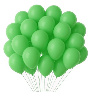 GLOBOLANDIA GLOBOS COLOR 10" x 50u VERDE CLARO